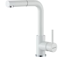 Смеситель для кухни Paulmark Kassel белый матовый Ka214311-431TW