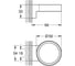 Держатель Grohe 41217KF0 Selection, фантомный чёрный 00000136019 2