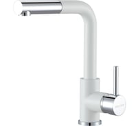 Смеситель для кухни Paulmark Kassel белый матовый Ka214311-431