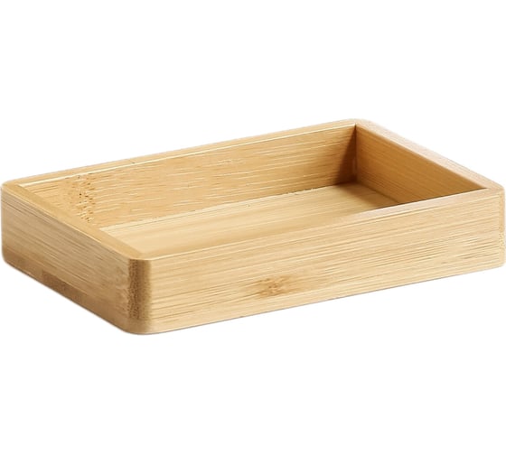 Настольная мыльница для ванной FORA BAMBOO FOR-BOO036
