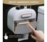 Держатель для туалетной бумаги с полочкой OQQI dispenser-wgold 2