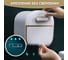 Держатель для туалетной бумаги с полочкой OQQI dispenser-wgold 11