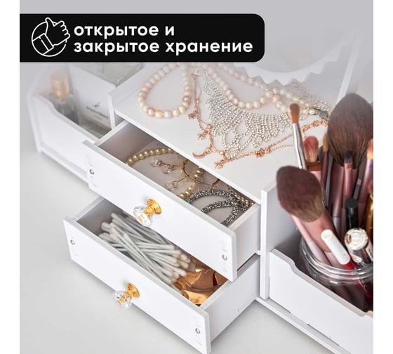 Органайзер для косметики OQQI cosm-mirror
