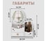 Органайзер для косметики с зеркалом OQQI мини org-mirror-mini2 6