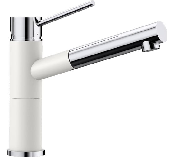 Кухонный смеситель BLANCO ALTA-S COMPACT хром/белый 515327