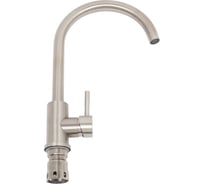 Смеситель для кухни Олимп 35 мм, на гайке, нержавеющая сталь, без подводки 31DY46