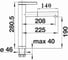 Кухонный смеситель BLANCO LINEE-S хром 517591 2