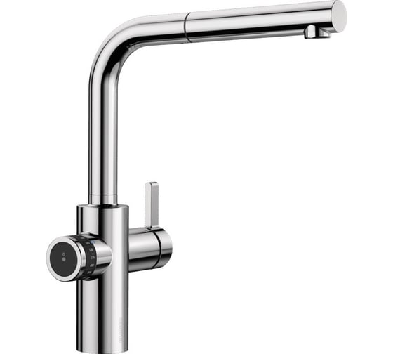 Кухонный смеситель BLANCO EVOL-S Volume хром, рычаг справа 525210