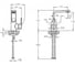 Смеситель для раковины VITRA Suit L A42466EXP 2