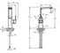 Смеситель для раковины VITRA Suit L A42468EXP 2