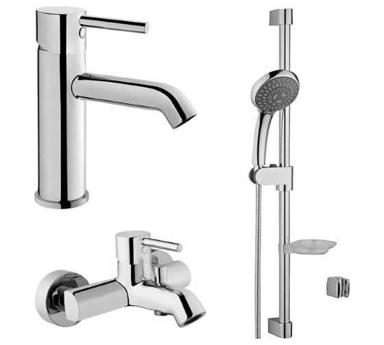Набор смесителей+душевая штанга VITRA Minimax S A49153EXP 1