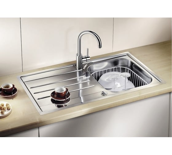 Кухонный смеситель BLANCO MIDA хром 524201