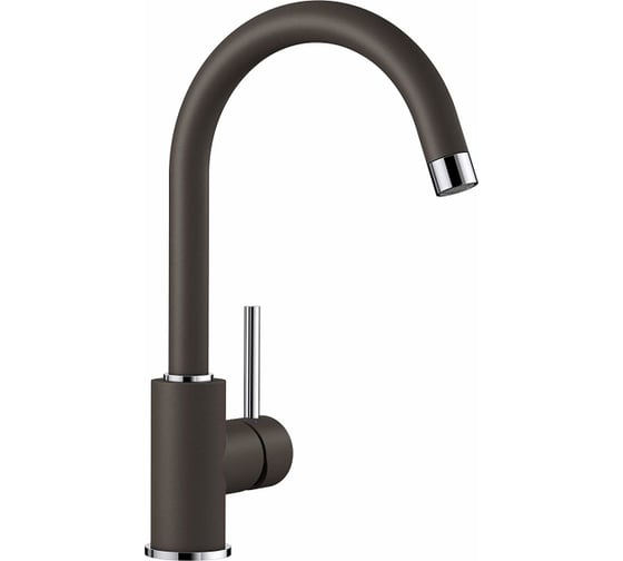 Кухонный смеситель BLANCO MIDA SILGRANIT кофе 524208 1