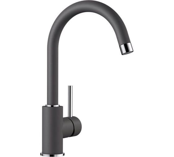 Кухонный смеситель BLANCO MIDA SILGRANIT темная скала 524209 1
