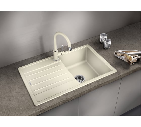 Кухонный смеситель BLANCO MIDA-S SILGRANIT жасмин 521458