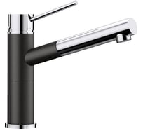 Кухонный смеситель BLANCO ALTA-S COMPACT хром/черный 526161