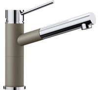 Кухонный смеситель BLANCO ALTA-S COMPACT хром/серый беж 517634