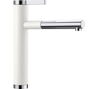 Кухонный смеситель BLANCO LINEE-S белый/хром 518441