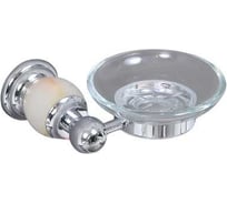 Стеклянная подвесная мыльница Elvan 86805CT