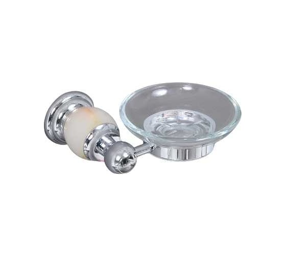Стеклянная подвесная мыльница Elvan 86805CT