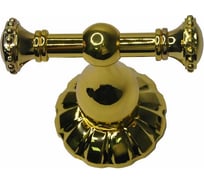 Крючок для халата Elvan двойной, золото 98806-2G
