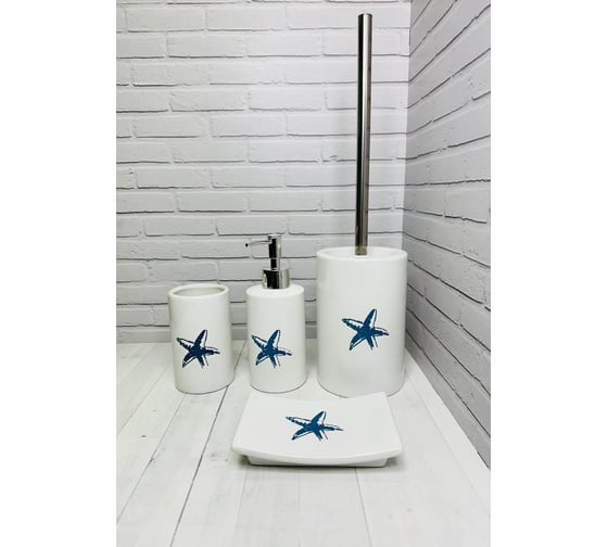 Ёрш PRIMANOVA Star керамика, 10,5x10,5x42см DR-81235