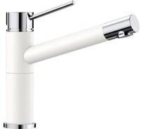 Кухонный смеситель BLANCO ALTA Compact хром/белый 515317