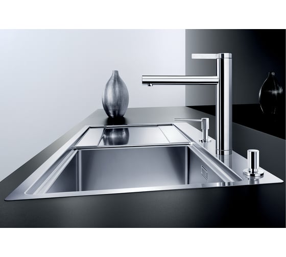 Кухонный смеситель BLANCO LINEE хром 517594