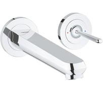 Смеситель для раковины Grohe Eurodisc Joy на 2 отверстия, комплект верхней монтажной части 19969000