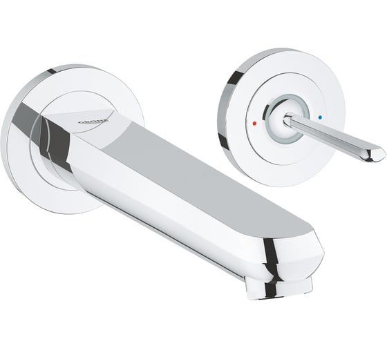 Смеситель для раковины Grohe Eurodisc Joy на 2 отверстия, комплект верхней монтажной части 19969000 1