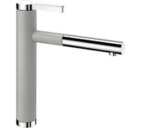 Кухонный смеситель BLANCO LINEE-S жемчужный/хром 520745