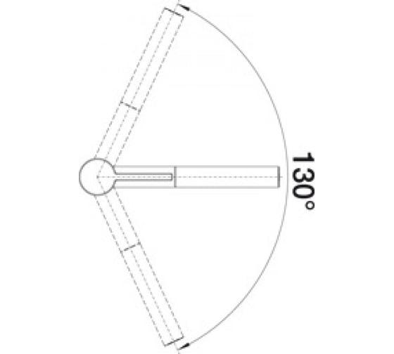 Кухонный смеситель BLANCO LINEE-S жемчужный/хром 520745