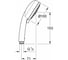 Ручной душ Grohe New Tempesta Cosmopolitan 100 IV 27573002 3