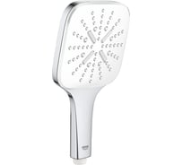 Ручной душ Grohe RainShower SmartActive Cube 130 3 режима струи, 9.5 л/мин, белая луна 26582LS0