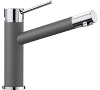 Кухонный смеситель BLANCO ALTA Compact хром/темная скала 518810