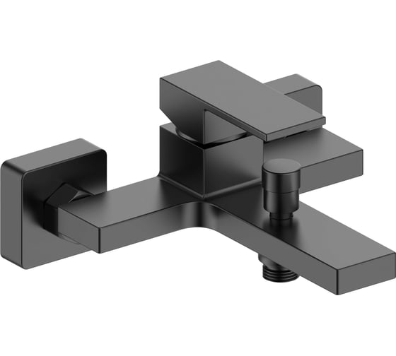 Смеситель для ванны ESKO Line с короткии изливом черный EL_AM 54 Black