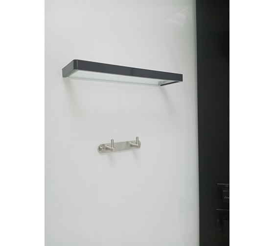 Душевая кабина Cerutti SPA CHIKA-901B 90x90см низкий поддон, прозрачное стекло, черный алюминиевый профиль без крыши 9154