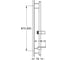 Душевая штанга Grohe 22125KF0 Rainshower SmartActive, 900 мм, фантомный чёрный 00000136013 2