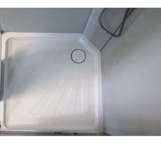 Душевая кабина Cerutti SPA MiMi-901T 90x90см без крыши, профиль хром, стекло прозрачное 9096