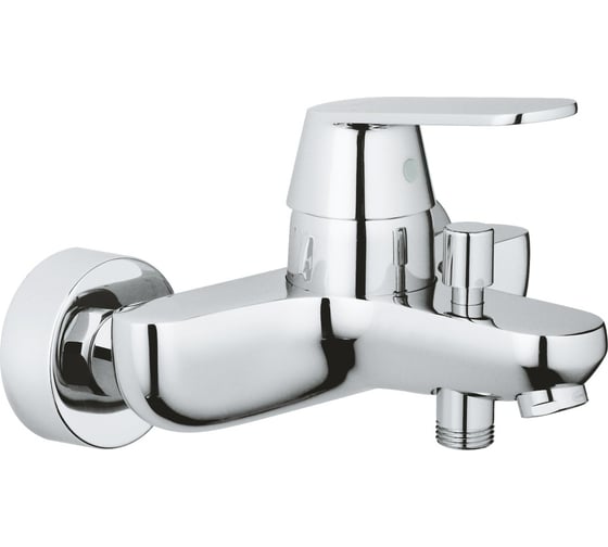 Набор для ванны Grohe Eurosmart Cosmo 1000179: смеситель для рак (23325000), смеситель для ванны (32831000), Tempesta 100 II с полкой (27926001), хром 00000130263