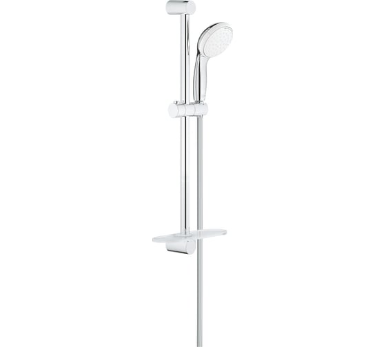 Набор для ванны Grohe Eurosmart Cosmo 1000179: смеситель для рак (23325000), смеситель для ванны (32831000), Tempesta 100 II с полкой (27926001), хром 00000130263