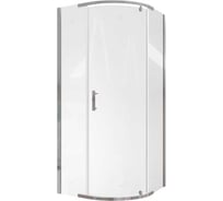 Душевое ограждение Cerutti SPA KORRA-Z90T 90x90 см без поддона, профиль хром, прозрачное стекло 9220