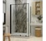 Душевое ограждение Cerutti SPA PREMIATA-B120-8 90x120 см без поддона, профиль черный, стекло прозрачное 9418 5