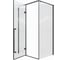 Душевой уголок Cerutti SPA C1A 120x90 см без поддона, стекло прозрачное, профиль черный 8711 2