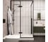 Душевой уголок Cerutti SPA C1A 120x90 см без поддона, стекло прозрачное, профиль черный 8711 6