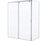 Душевой уголок Cerutti SPA Marbella-120L 80x120 см без поддона, профиль хром, стекло прозрачное 7911 1