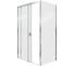 Душевой уголок Cerutti SPA Marbella-120L 80x120 см без поддона, профиль хром, стекло прозрачное 7911 2
