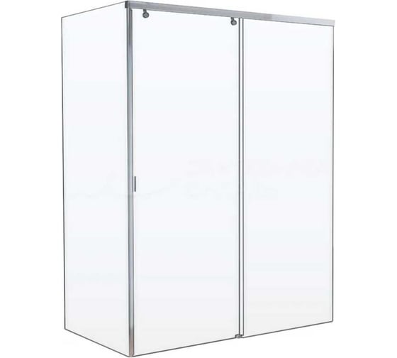 Душевой уголок Cerutti SPA Marbella-120R 80x120см без поддона, профиль хром, стекло прозрачное 7912