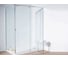 Душевой уголок Cerutti SPA Marbella-120R 80x120см без поддона, профиль хром, стекло прозрачное 7912 3