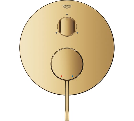 Однорычажный смеситель для ванны Grohe Essence с переключателем на 3 положения 24092GL1